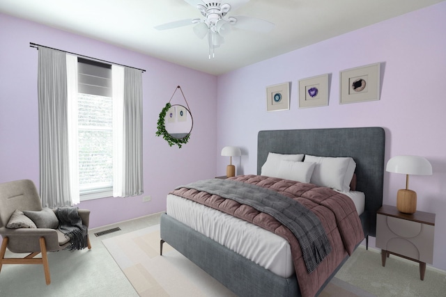 736 73rd St Unit 0, Downers Grove, IL 60516 - bedroom featuring carpet floors and a ceiling fan