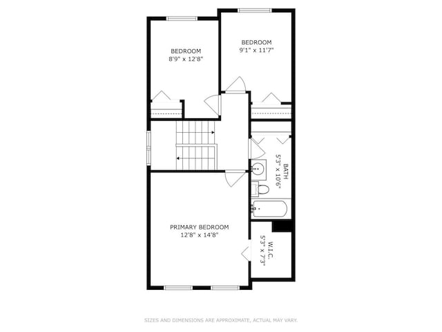 261 E Camden Ln, Round Lake Beach, IL 60073 - home floor plan
