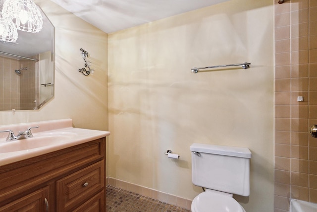 9900 Shady Ln Unit 3Ne, Orland Park, IL 60462 - full bathroom featuring vanity, tile patterned floors, and tub / shower combination