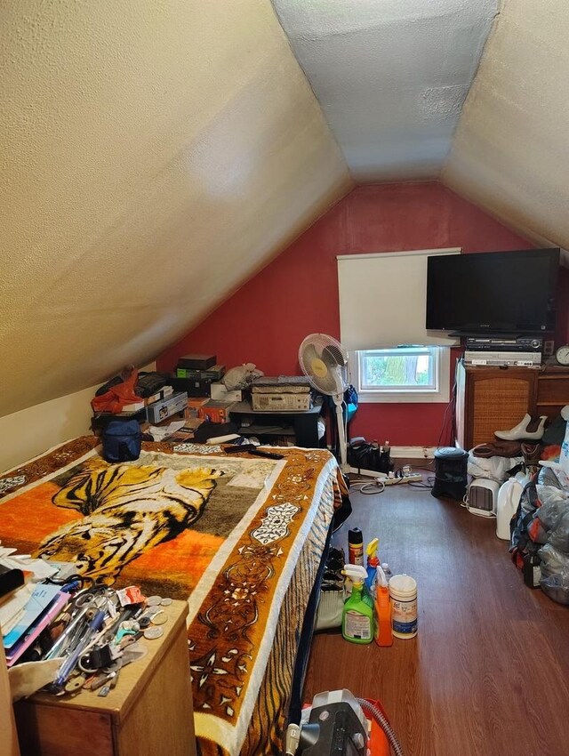 2240 W 50th Pl, Chicago, IL 60609 - bonus room featuring wood finished floors and lofted ceiling