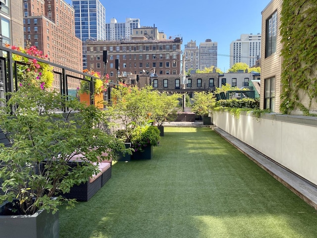 21 W Goethe St Unit 18D, Chicago, IL 60610 - view of yard featuring a city view