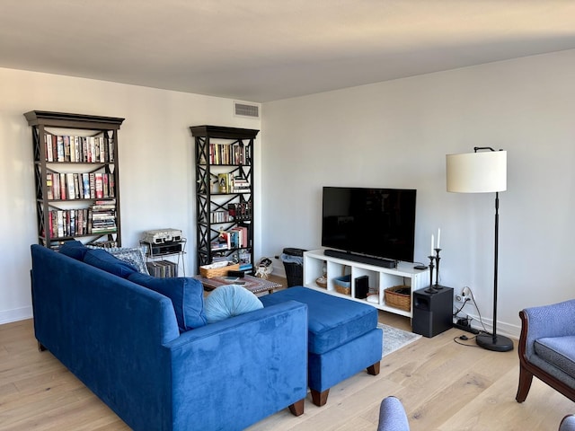 21 W Goethe St Unit 18D, Chicago, IL 60610 - living room with light wood-type flooring