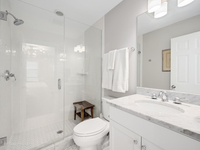 195 N Park Blvd, Glen Ellyn, IL 60137 - full bath featuring a stall shower and vanity