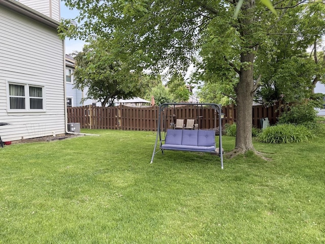 1742 Victor Ter, Gurnee, IL 60031 - view of yard featuring cooling unit