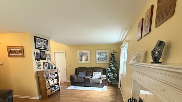 1742 Victor Ter, Gurnee, IL 60031 - living room featuring wood finished floors and baseboards