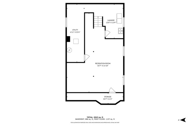 5129 N Normandy Ave, Chicago, IL 60656 - view of room layout