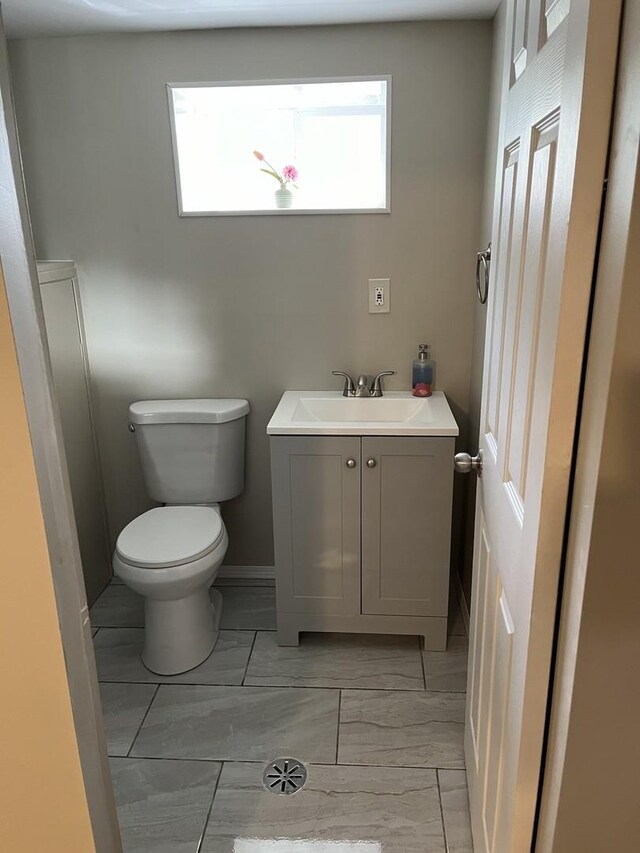 1018 E Oak Ave, La Grange Park, IL 60526 - bathroom with toilet and vanity