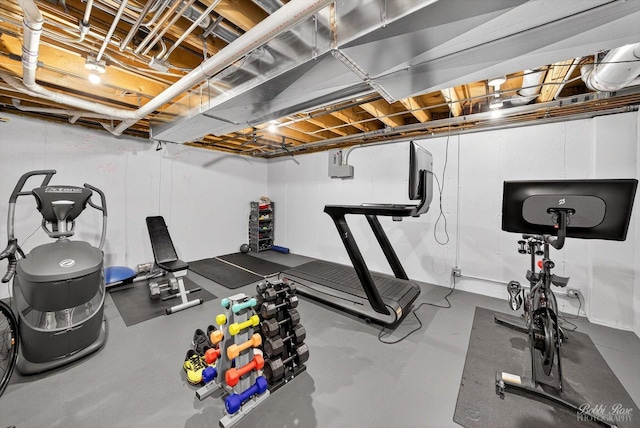 1714 Il Route 173, Spring Grove, IL 60081 - view of exercise room