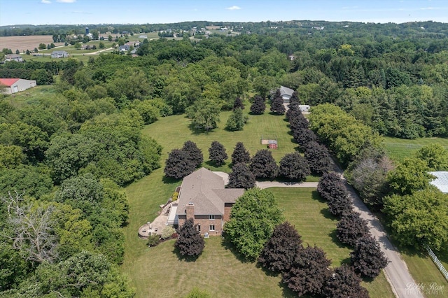 1714 Il Route 173, Spring Grove, IL 60081 - drone / aerial view of a heavily wooded area