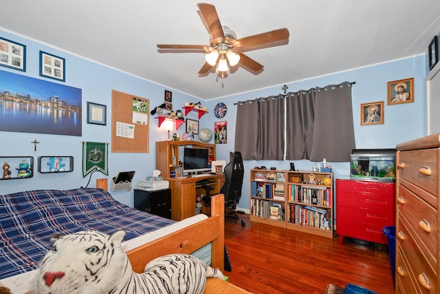 14447 Kolin Ave, Midlothian, IL 60445 - bedroom featuring wood finished floors