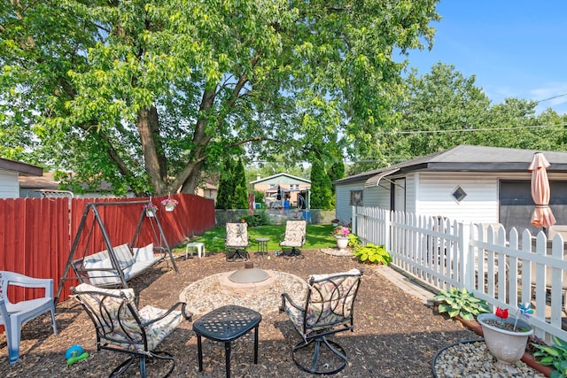 14447 Kolin Ave, Midlothian, IL 60445 - view of fenced backyard