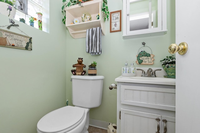14447 Kolin Ave, Midlothian, IL 60445 - bathroom featuring vanity and toilet