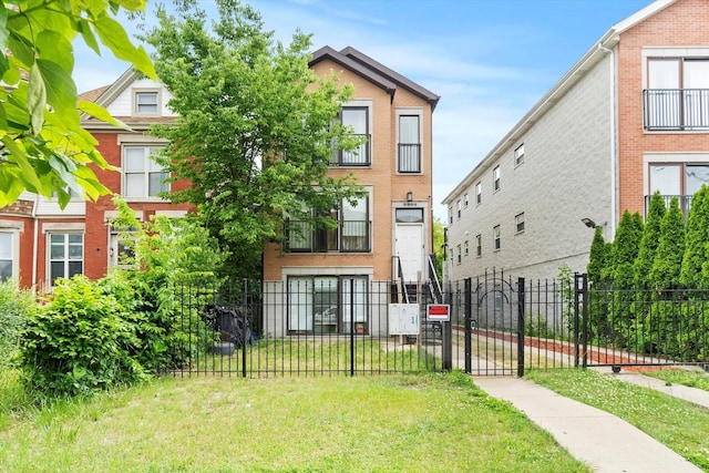 5905 S Indiana Ave, Chicago, IL 60637 - multi unit property featuring brick siding and a gate