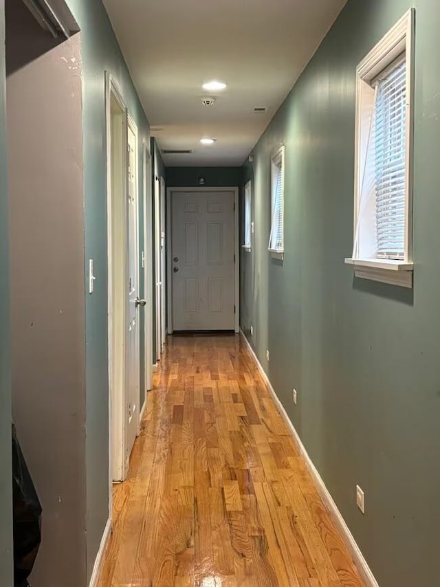 5905 S Indiana Ave, Chicago, IL 60637 - corridor featuring light wood finished floors and baseboards