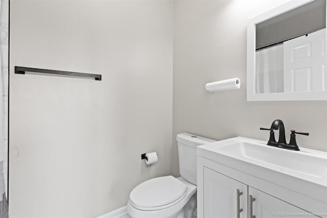 1457 E 71st Pl Unit 3, Chicago, IL 60619 - full bathroom with vanity, toilet, and baseboards