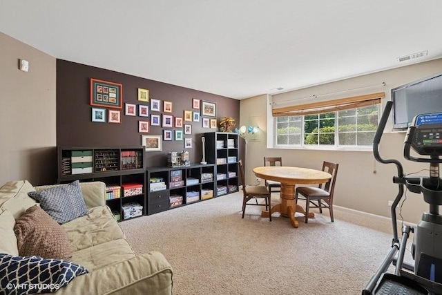 2031 Concord Dr Unit 2031, Mchenry, IL 60050 - living area featuring carpet floors and baseboards