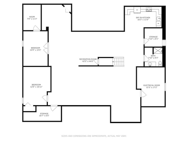 1520 Grant St, Schaumburg, IL 60193 - view of room layout