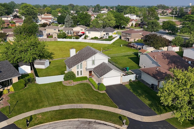 17007 Westwood Ct, Orland Hills, IL 60487 - aerial view of residential area