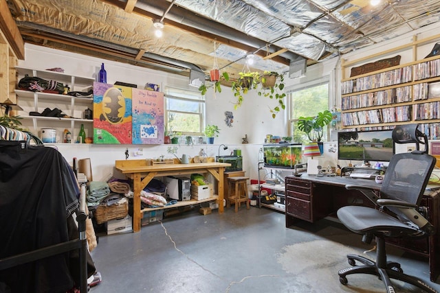 14710 Keslinger Rd, Dekalb, IL 60115 - office space featuring finished concrete flooring and healthy amount of natural light