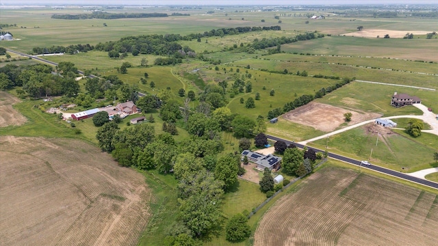 14710 Keslinger Rd, Dekalb, IL 60115 - aerial view of property's location featuring rural landscape