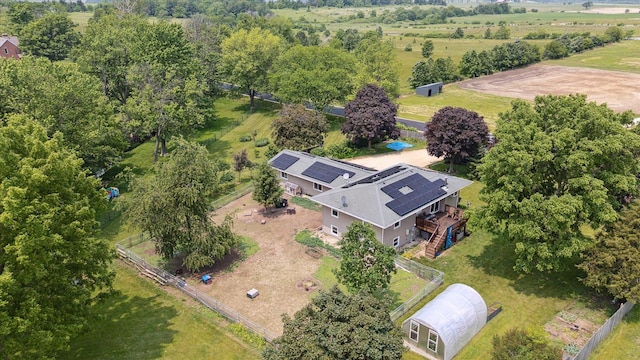 14710 Keslinger Rd, Dekalb, IL 60115 - drone / aerial view of a tree filled landscape