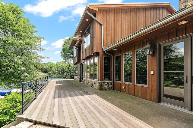 2500 Wahoo Ct, Morris, IL 60450 - view of wooden deck