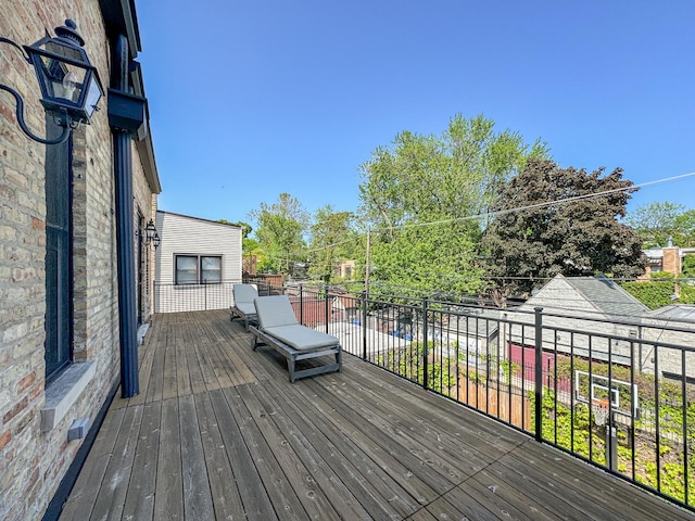 2123 N Bissell St, Chicago, IL 60614 - view of deck