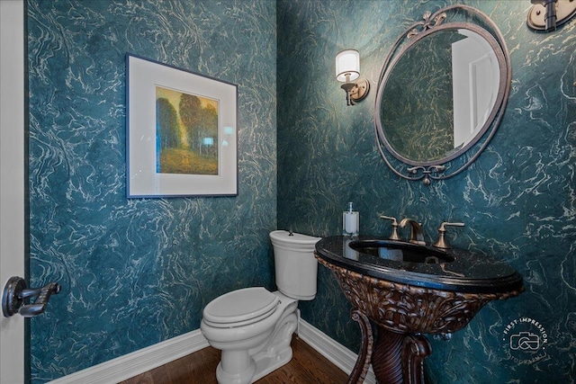 1088 Dunstan Rd, Geneva, IL 60134 - bathroom with wood finished floors and toilet
