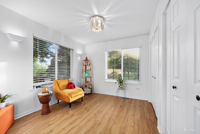 1910 Baldwin Way, Bolingbrook, IL 60490 - sitting room featuring light wood-type flooring and plenty of natural light