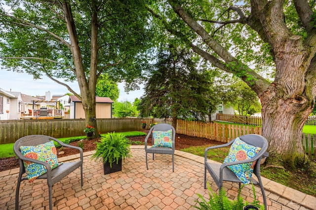 1910 Baldwin Way, Bolingbrook, IL 60490 - fenced backyard with a patio area
