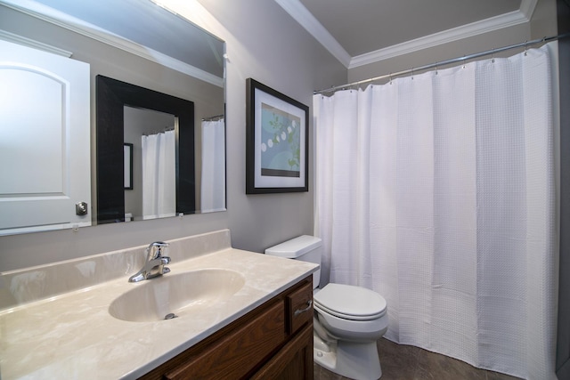 24450 Shawnee Ln, Manhattan, IL 60442 - full bath featuring vanity and crown molding