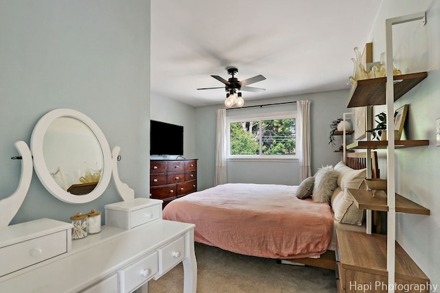 4008 W Lillian St, Mchenry, IL 60050 - carpeted bedroom with ceiling fan