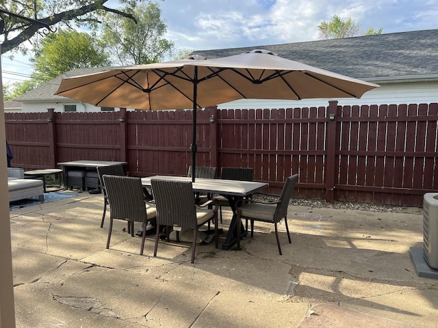 1901 Cora St, Crest Hill, IL 60403 - view of patio with outdoor dining space