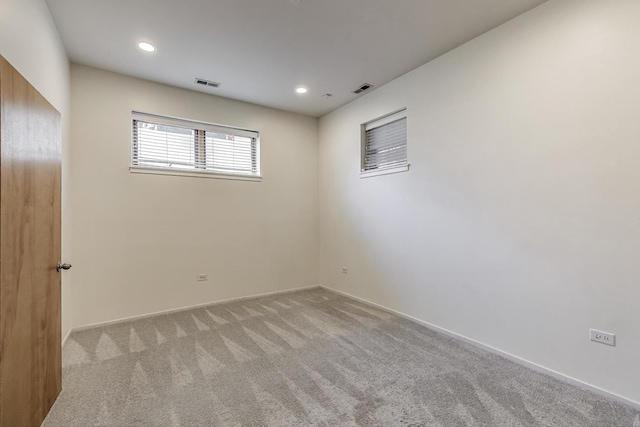 2031 W Evergreen Ave Unit 1W, Chicago, IL 60622 - unfurnished room with carpet flooring and recessed lighting