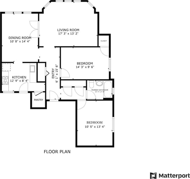 2127 W Pierce Ave Unit 2A, Chicago, IL 60622 - view of floor plan / room layout
