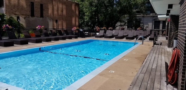 21 W Goethe St Unit 7C, Chicago, IL 60610 - community pool featuring an outdoor hangout area