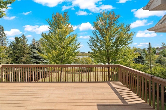 13613 Arborview Blvd, Plainfield, IL 60585 - view of wooden deck