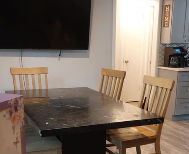 348 Niagara St, Park Forest, IL 60466 - dining room with light wood-style floors