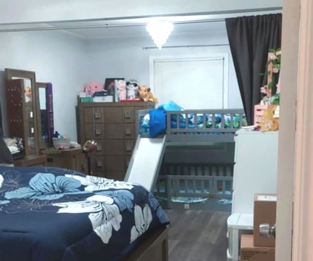 348 Niagara St, Park Forest, IL 60466 - bedroom with wood finished floors