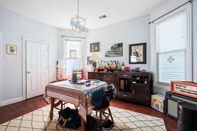 3137 N Monticello Ave, Chicago, IL 60618 - dining room featuring wood finished floors and baseboards