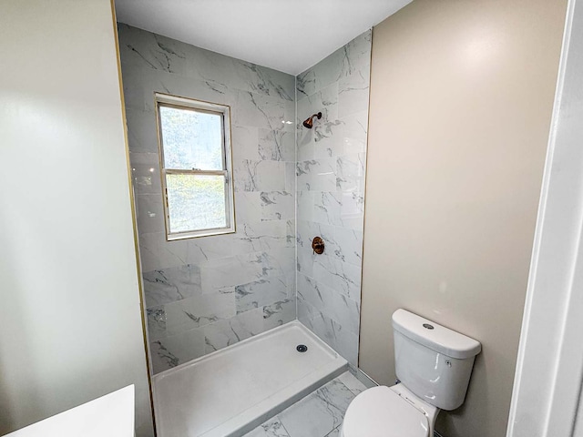 2914 Ridge Rd, Lansing, IL 60438 - full bath featuring marble finish floors and a tile shower