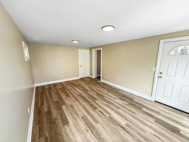 2914 Ridge Rd, Lansing, IL 60438 - empty room featuring wood finished floors and baseboards