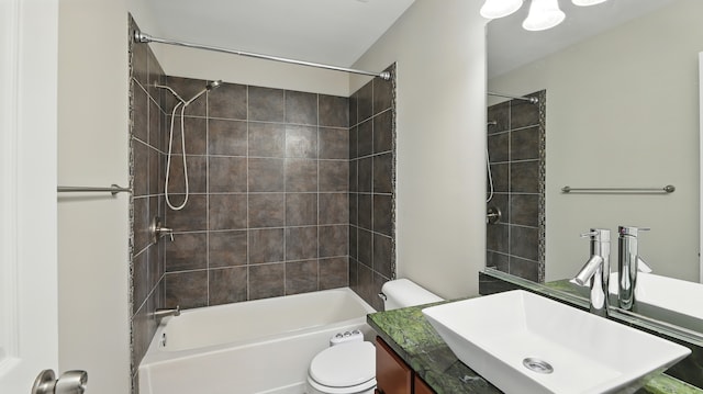 5321 Meadowbrook St, Plainfield, IL 60586 - full bathroom with vanity and bathtub / shower combination