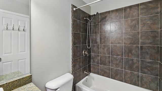 5321 Meadowbrook St, Plainfield, IL 60586 - full bathroom featuring toilet and shower / bath combination