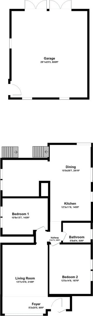 6037 S Mason Ave, Chicago, IL 60638 - property floor plan