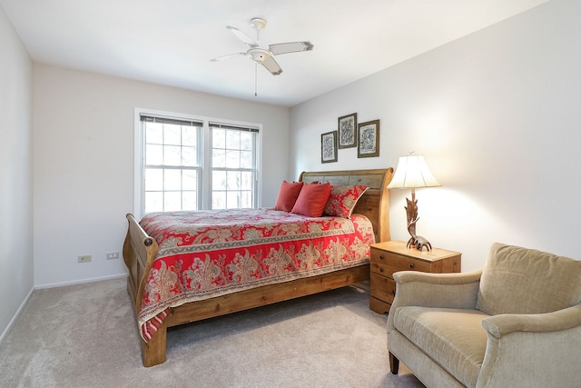 1149 Wheaton Oaks Dr Unit 0, Wheaton, IL 60187 - carpeted bedroom featuring ceiling fan and baseboards