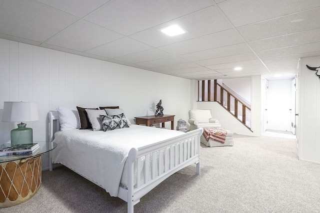 1149 Wheaton Oaks Dr Unit 0, Wheaton, IL 60187 - bedroom with carpet flooring and a paneled ceiling