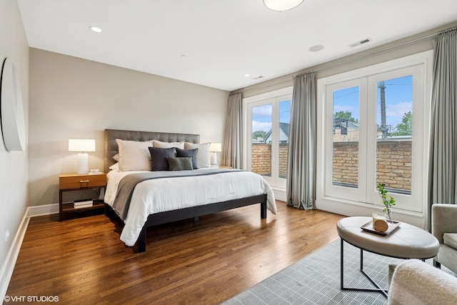 1230 W Cornelia Ave, Chicago, IL 60657 - bedroom featuring wood finished floors and recessed lighting
