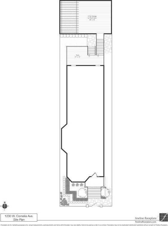 1230 W Cornelia Ave, Chicago, IL 60657 - view of room layout