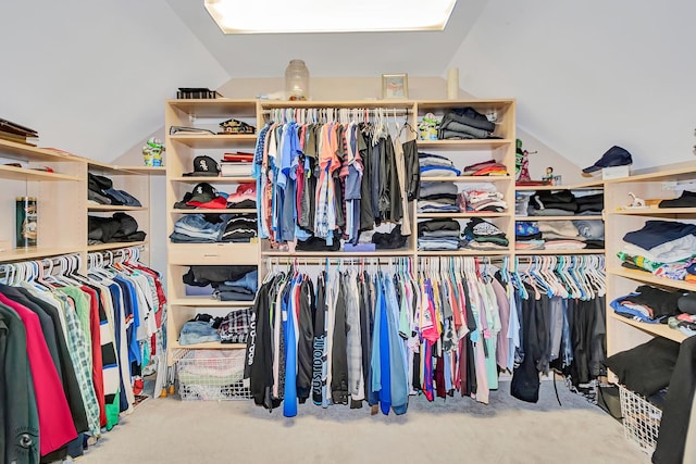 16924 Yearling Crossing Dr, Orland Park, IL 60467 - walk in closet with lofted ceiling and carpet